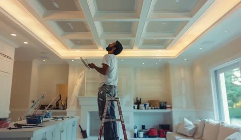 Comment corriger les imperfections des plafonds après la peinture : solutions pratiques et conseils d'experts