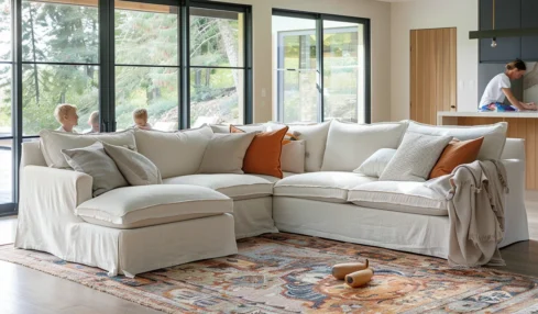 Les avantages pratiques et esthétiques des housses de canapé d'angle : transformez votre intérieur facilement
