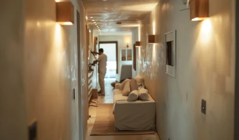 Comment agrandir visuellement un couloir trop étroit : astuces de peinture, éclairage et aménagement