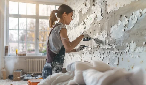Astuces pour détapisser facilement : techniques traditionnelles et modernes pour un mur prêt à décorer
