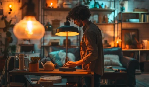 Accorder la décoration de son salon avec une lampe industrielle : astuces et conseils pour un intérieur harmonieux