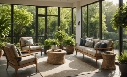 Créer un espace lumineux : astuces pour concevoir et aménager votre véranda